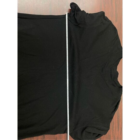 Time & Tru Black T-shirt Dress Size Large - Picture 5 of 8
